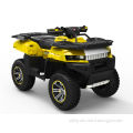 Kandi Yellow 700cc Utility Eec Atv With One Seat And Double Swing Arm